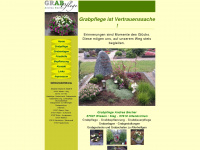 grabpflege-andrea-becher.de Webseite Vorschau