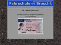 fahrschule-broschk.de Webseite Vorschau