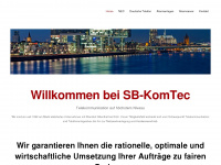sb-komtec.de Webseite Vorschau