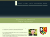 baerenbach.de Webseite Vorschau