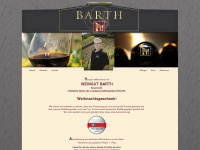 barth-wein.de Webseite Vorschau