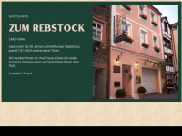 gaestehaus-zum-rebstock.de Webseite Vorschau
