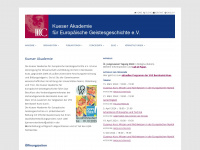 kueser-akademie.de Webseite Vorschau