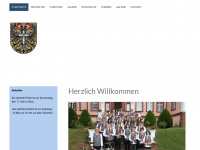 musikverein-dreis.de Webseite Vorschau