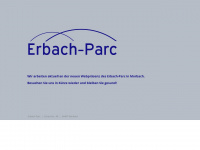 erbach-parc.de Webseite Vorschau