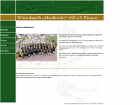 winzerkapelle-moselloreley-piesport.de Webseite Vorschau