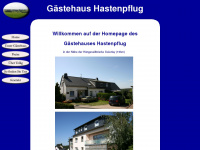 gaestehaus-hastenpflug.de Webseite Vorschau