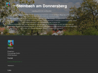 steinbach-donnersberg.de Webseite Vorschau