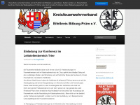 kfv-bitburg-pruem.de Webseite Vorschau