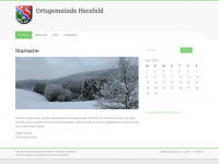 herzfeld-net.de Webseite Vorschau