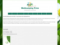 waldcamping-pruem.de Webseite Vorschau