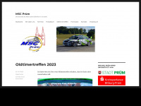 msc-pruem.de Webseite Vorschau