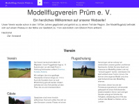 mfv-pruem.de Webseite Vorschau