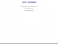 auto-kaufmann.de Webseite Vorschau