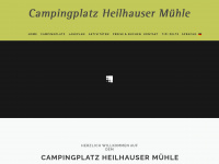 campingplatz-heilhauser-muehle.de Webseite Vorschau