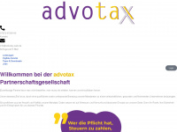 advotax-bellheim.de Webseite Vorschau