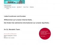 st-wendelin-apotheke.de Webseite Vorschau