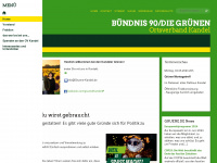 gruene-kandel.de Webseite Vorschau
