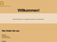 goldenes-lamm-rheinzabern.de Webseite Vorschau