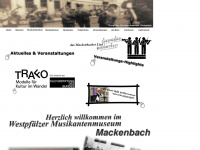 musikantenmuseum.de Webseite Vorschau