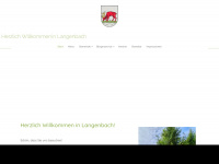 langenbach-pfalz.de Webseite Vorschau