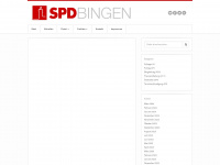 spd-bingen.de Webseite Vorschau