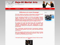 dojo-96.de Webseite Vorschau