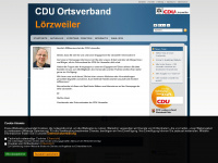 cdu-loerzweiler.de Webseite Vorschau