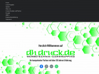 dhdruck.de Webseite Vorschau