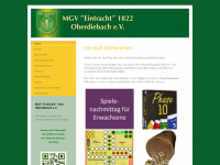 mgv-oberdiebach.de Webseite Vorschau