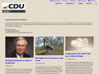 cdu-andernach.de Webseite Vorschau