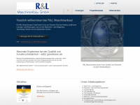 rl-maschinenbau.de Webseite Vorschau