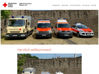 drk-rhens.de Webseite Vorschau