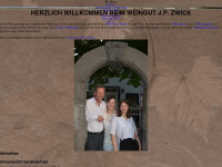 weingut-zwick.de Webseite Vorschau