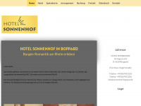 sonnenhof-boppard.de Webseite Vorschau