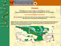 klosterweg-lahn.de Webseite Vorschau