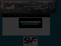 sv-fachbach.de Webseite Vorschau