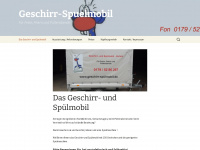 geschirr-spuelmobil.de Webseite Vorschau