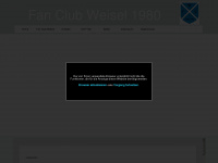 fan-club-weisel.de Webseite Vorschau