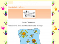 grundschule-hessheim.de Webseite Vorschau