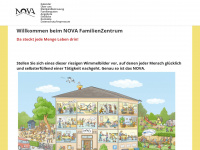 nova-familienzentrum.de Webseite Vorschau