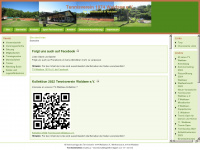 tennisverein-waldsee.de Webseite Vorschau