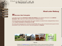 winzerhaus-1608.de Webseite Vorschau