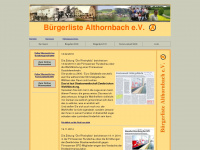 buergerliste-althornbach.de Thumbnail