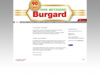 metzgerei-burgard.de Webseite Vorschau