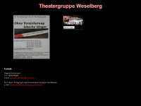 theatergruppe-weselberg.de Webseite Vorschau