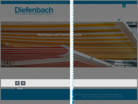 diefenbach-gmbh.de Webseite Vorschau