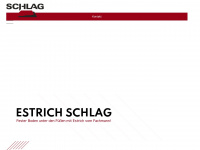 estrich-schlag.de Webseite Vorschau