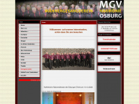 mgv-harmonie-osburg.de Webseite Vorschau