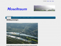 moseltraum.de Webseite Vorschau